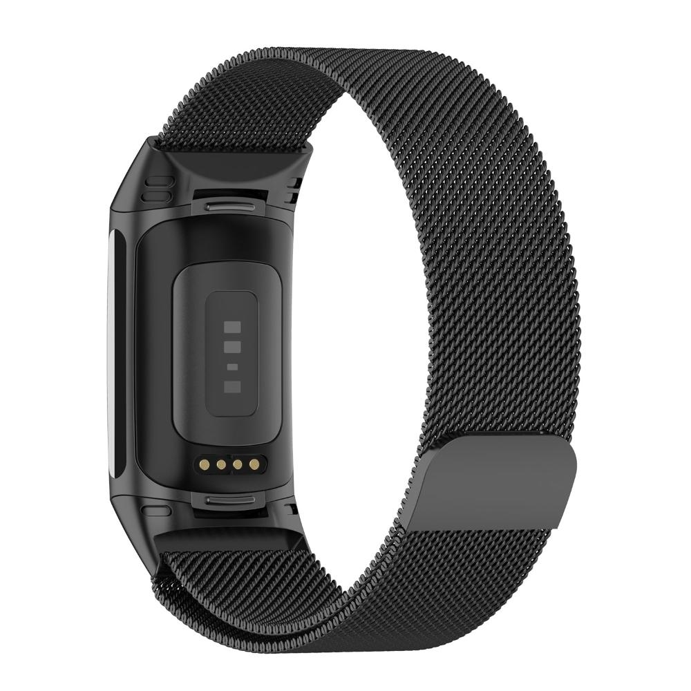 Stainless Steel Mesh Band for Fitbit Charge 5