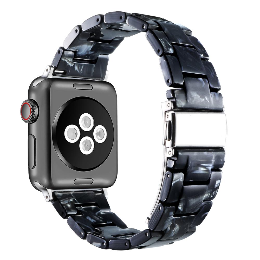 Claire Resin Band for Apple Watch Black - Final Sale