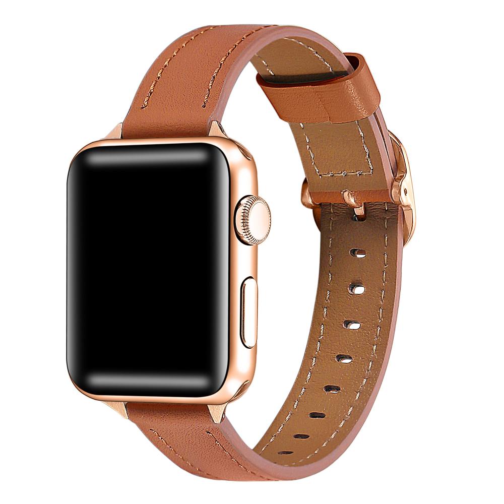 Carmen Skinny Leather Band for Apple Watch