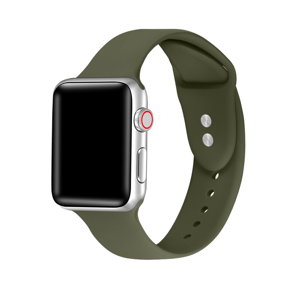 Silicone Band with Pins for Apple Watch