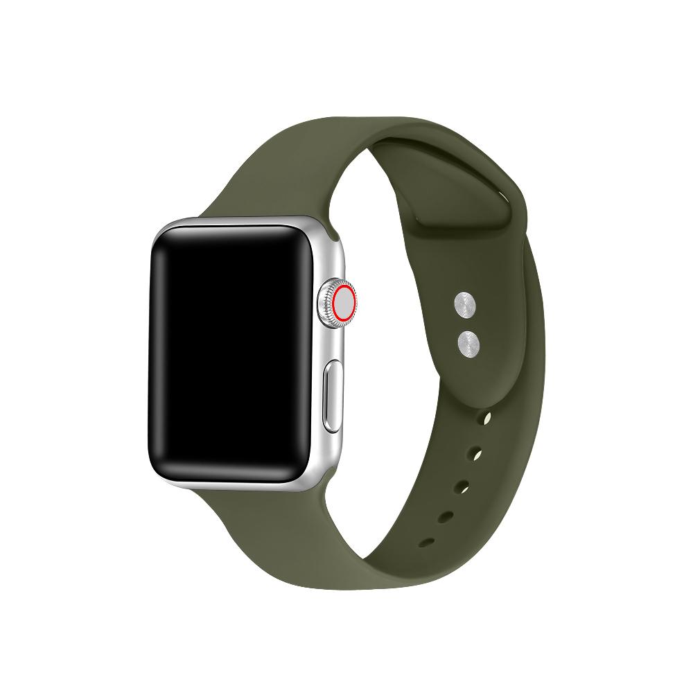 Silicone Band with Pins for Apple Watch