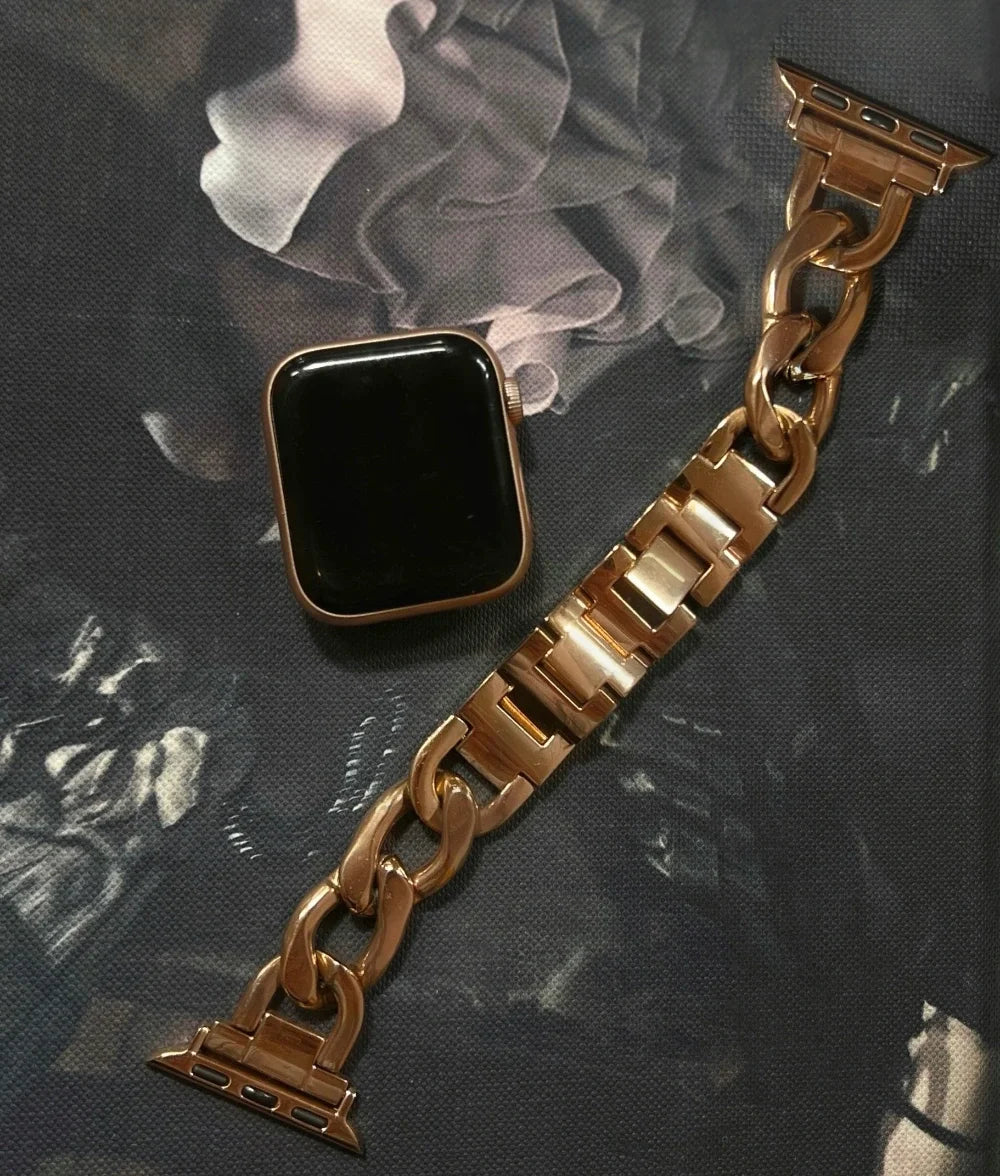 Gold Bands for Apple Watch