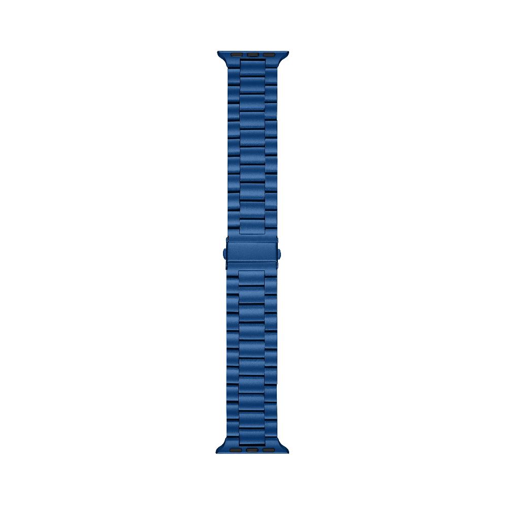 FINAL SALE - Sloan Stainless Steel Band for Apple Watch Blue