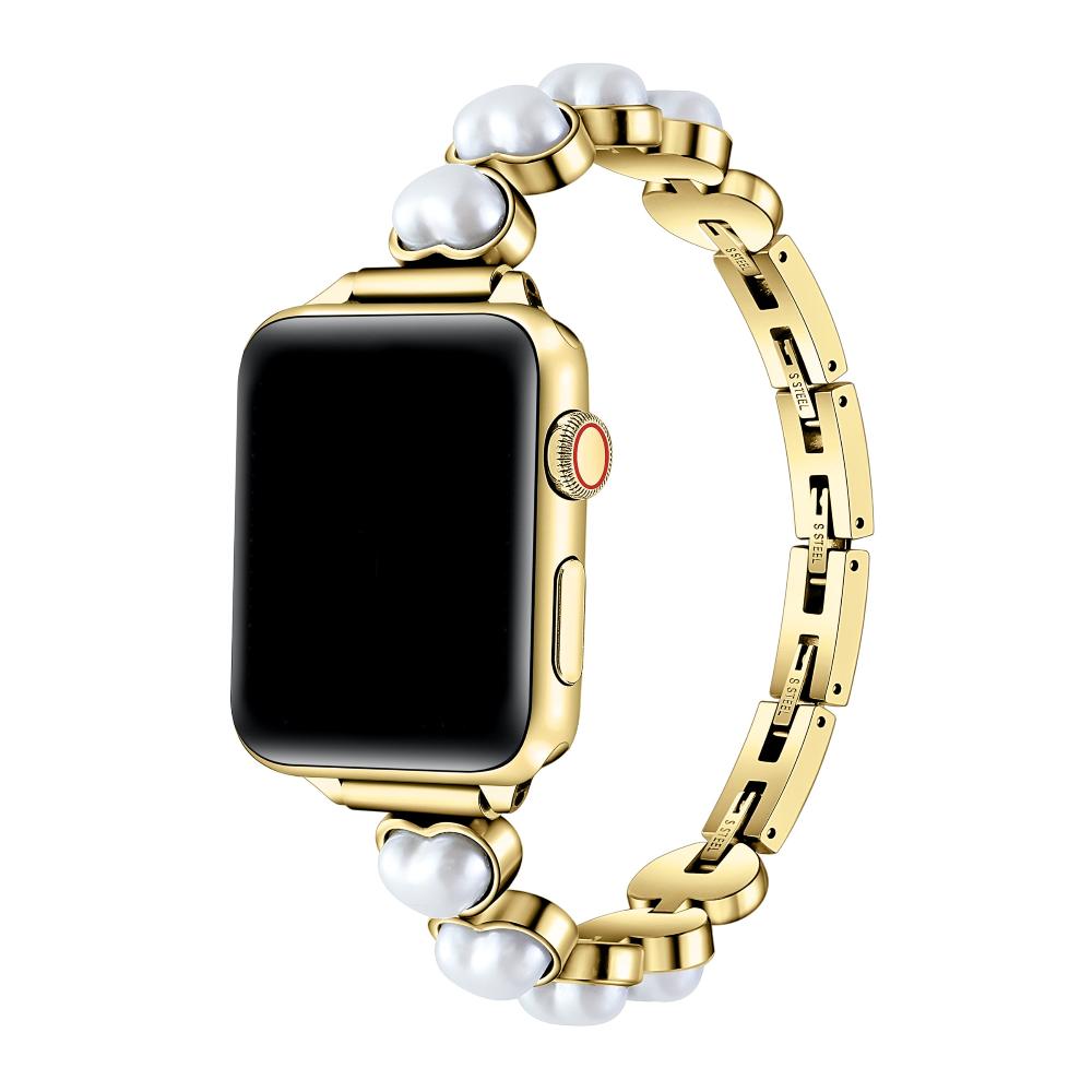 Grace Pearl and Metal Band for Apple Watch