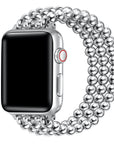 Nova Stainless Steel Beaded Band for Apple Watch