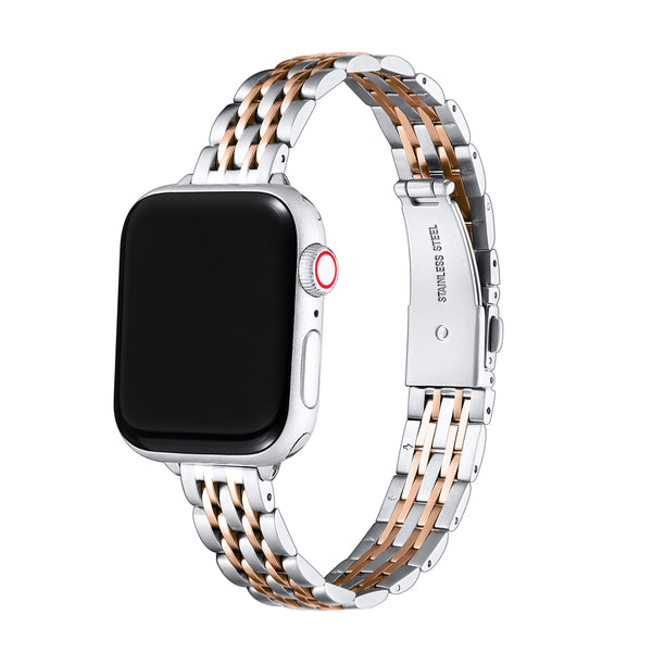 Buy TYQRUZE Metal Stainless Steel Strap band for Women Men Apple Watch  Ultra (49mm) / Apple Watch Series 8/7 (45mm) / Series SE2/6/SE/5/4 (44mm) /  Series 3/2/1 (42mm) Online at Best Prices in India - JioMart.