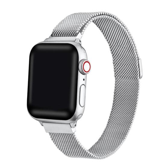 Infinity Skinny Stainless Steel Mesh Replacement Band for Apple Watch