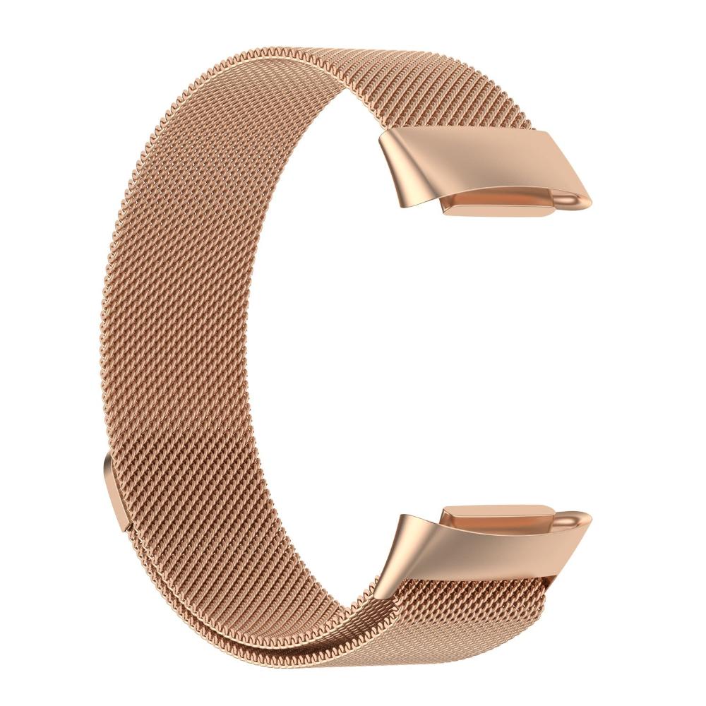 Stainless-Steel Mesh Replacement Band for Fitbit Charge 5