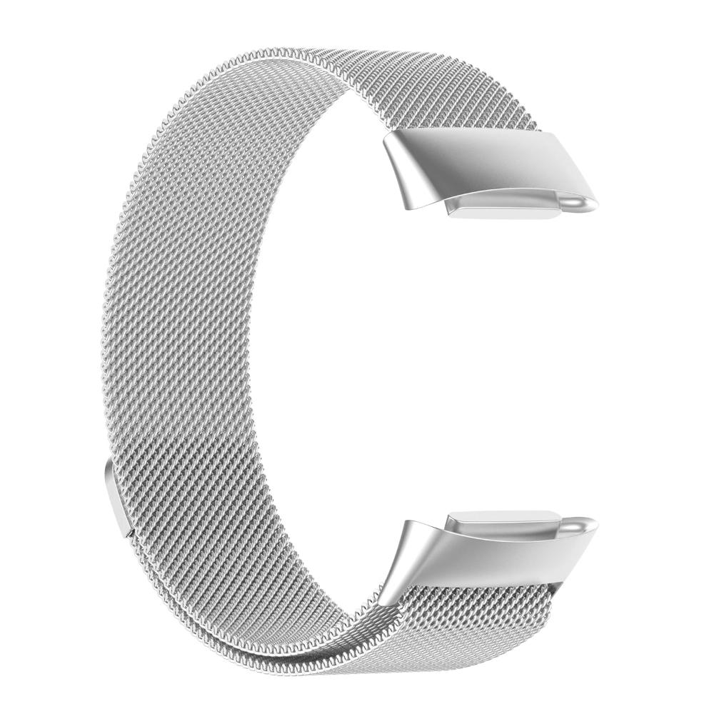 Stainless-Steel Mesh Replacement Band for Fitbit Charge 5