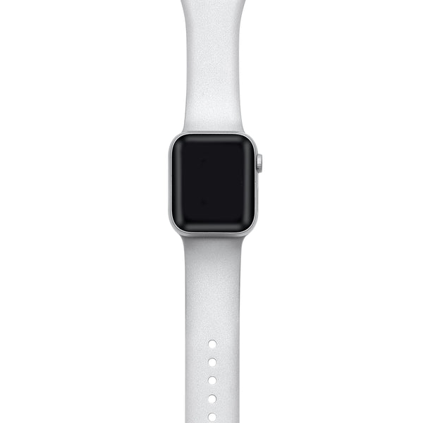 Metallic Silicone Band for Apple Watch Posh Tech