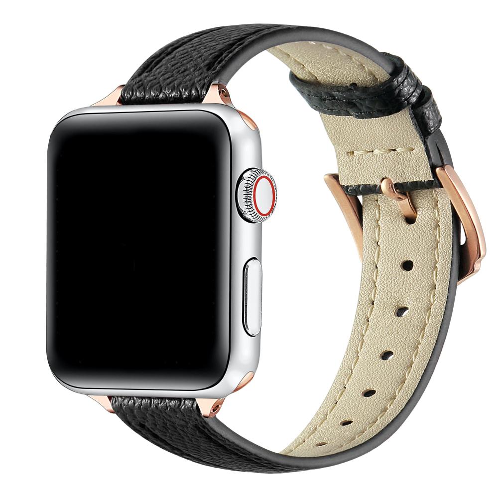 Cleo Skinny Leather Band for Apple Watch