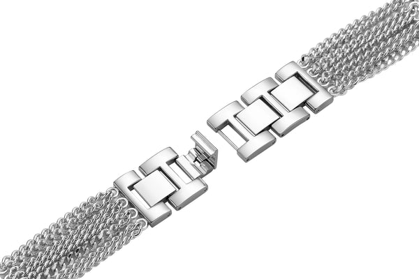 Multi-Chain Stainless Steel Link Band for Apple Watch 