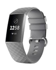 Silicone Band for Fitbit Charge 3 - Grey