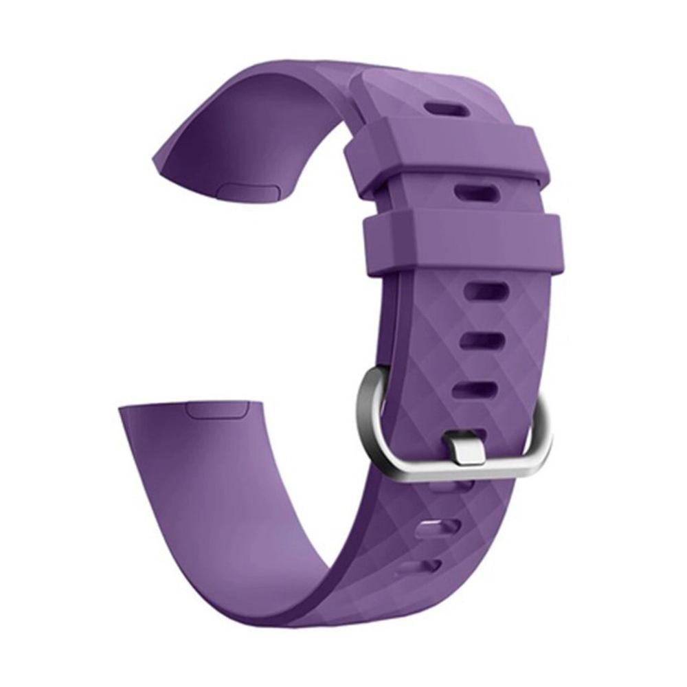 Silicone Band for Fitbit Charge 3 - Purple