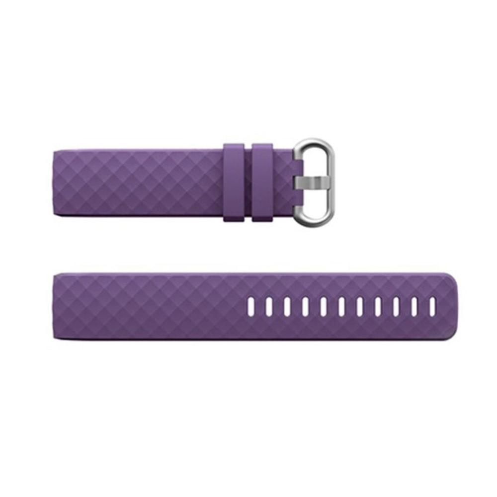 Silicone Band for Fitbit Charge 3 - Purple